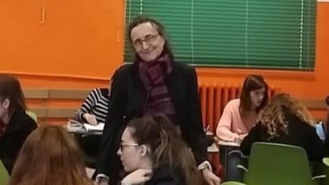 Visita della collega francese Cecile Seffahi.
