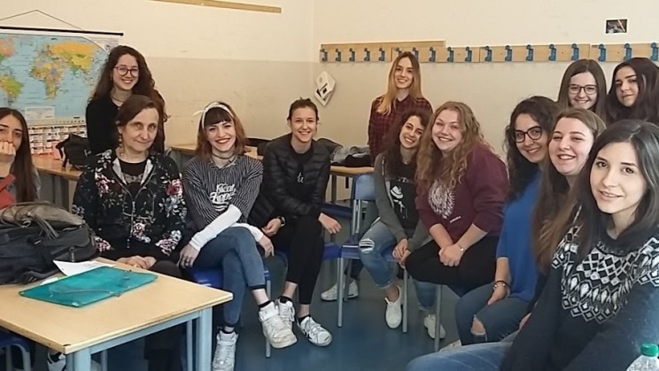 Visita della collega francese Cecile Seffahi.