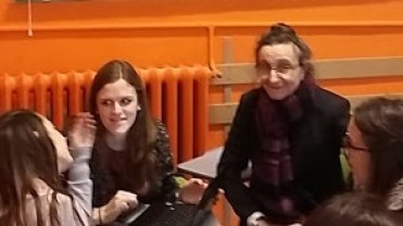 Visita della collega francese Cecile Seffahi.