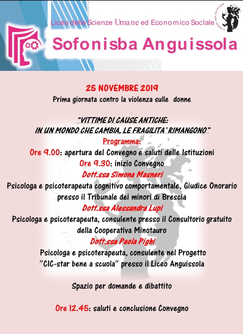Convegno sulla violenza control le donne