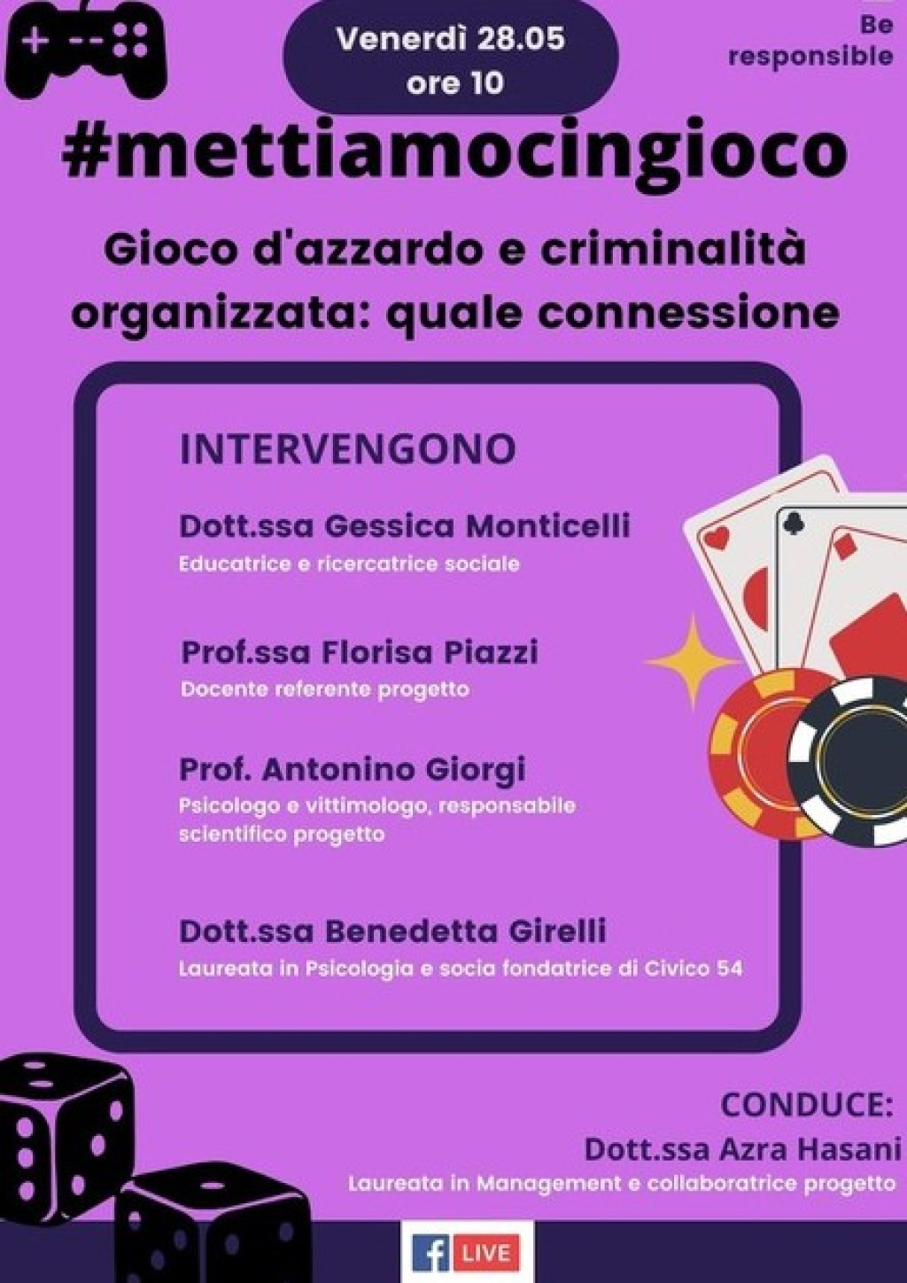 Lotta alle ludopatie - attività di disseminazione