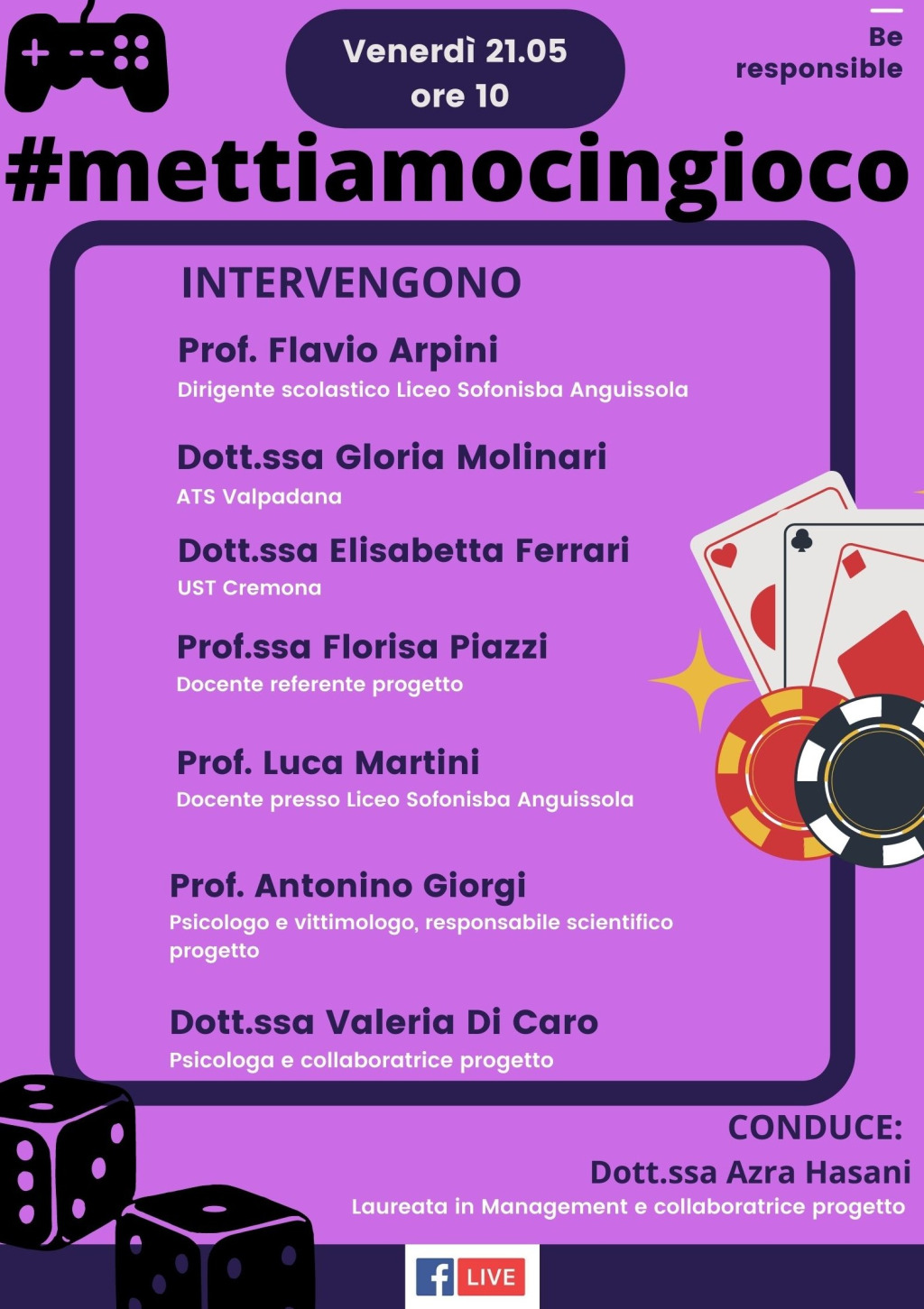 Lotta alle ludopatie - attività di disseminazione